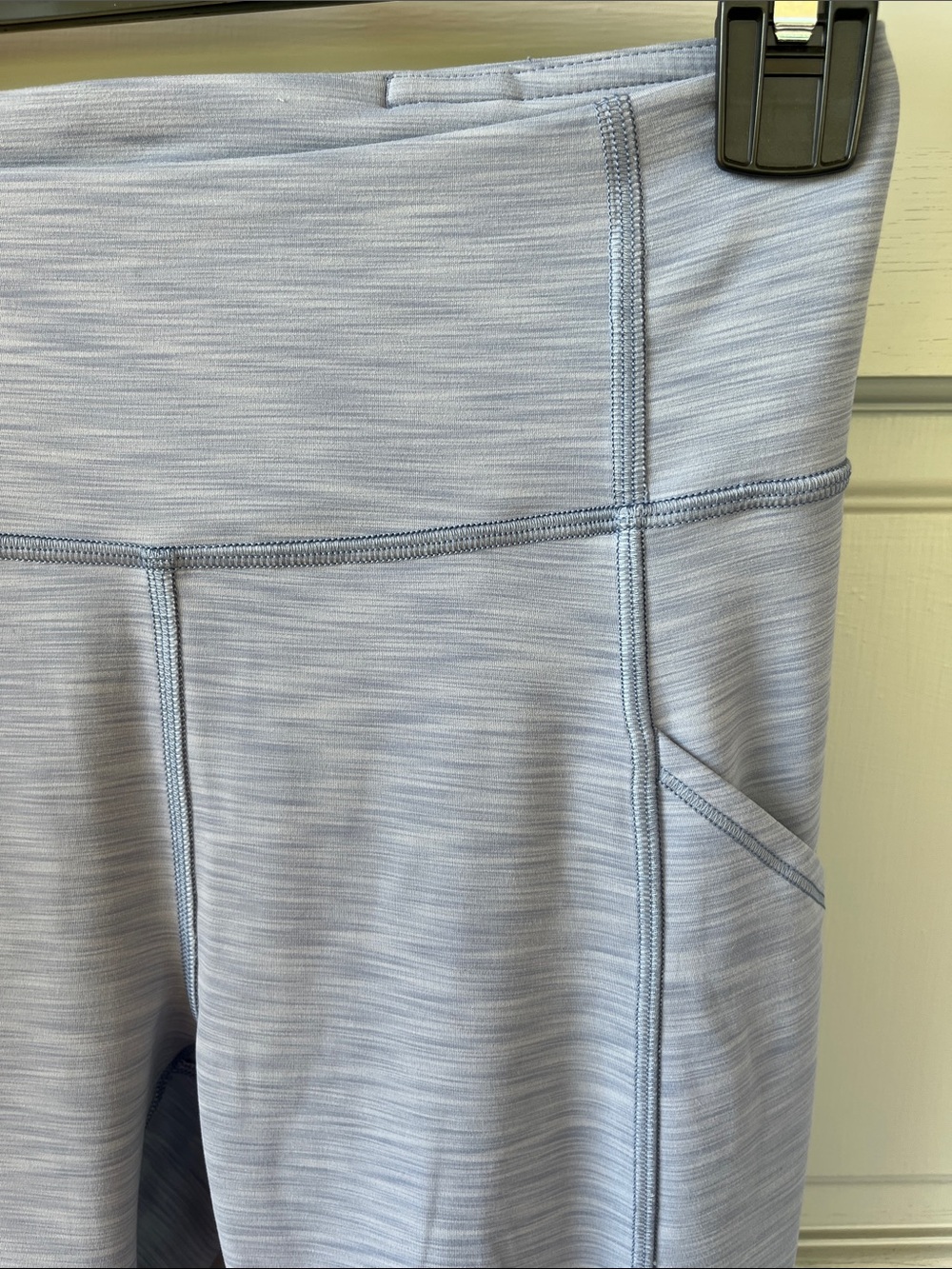 Lululemon Invigorate High-Rise Pale Blue Pocket Leggings, Sz 4 - Picture 5 of 14